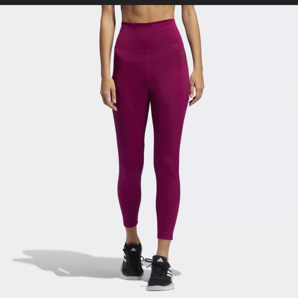 NWT!!  adidas x Zoe Saldana Solid 7/8 Tights - Sz L